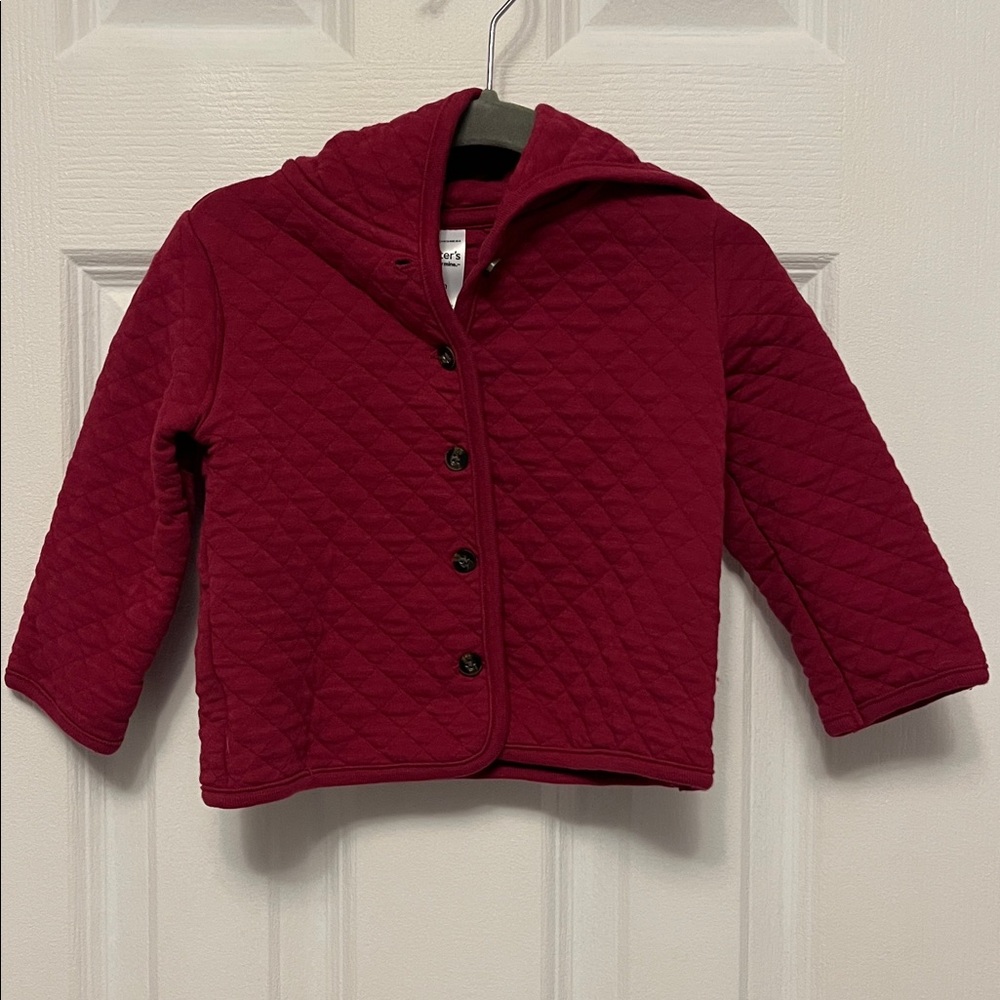 Quilted Button-Up Jacket